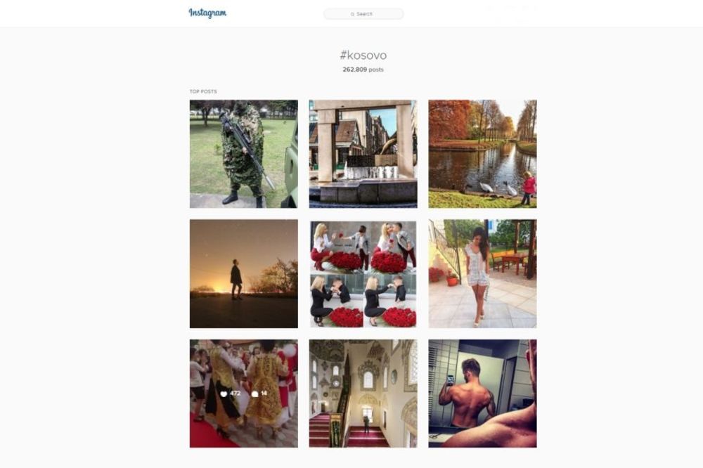 Instagram ugasio profil #NoKosovoUNESCO jer su slike paljenja srpskih svetinja uznemirujuće?!