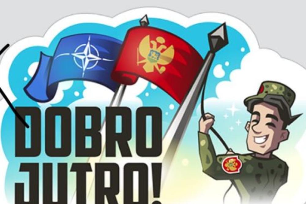 Crna Gora dobila NATO stikere za vajber!