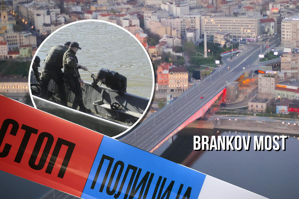 SAZNAJEMO: Muškarac SKOČIO sa Brankovog mosta (VIDEO)