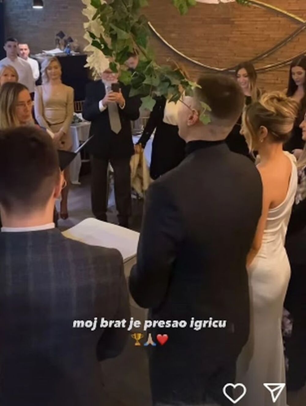Đorđe Bibić Biba danas je rekao 'da' svojoj izbranici